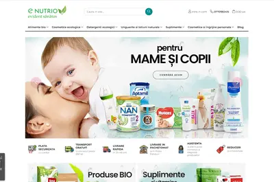 Site-ul clientului Enutrio