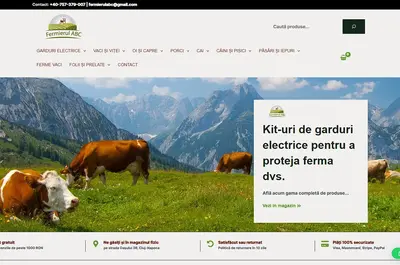 Site-ul clientului Fermierul