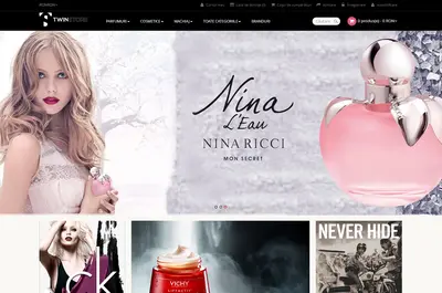 Site-ul clientului Twin Store