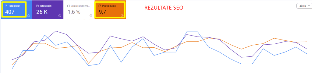 REZULTATE SEO